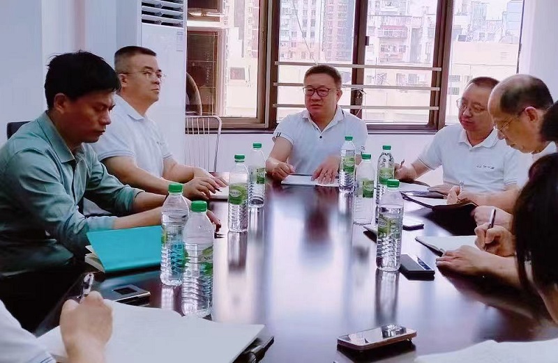 湖南糧油集團黨委書記、董事長葉蓁一行到深圳華實高公司調研